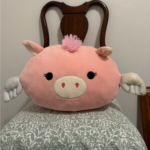 Squishmallow Pink Pegasus Stackable 14"